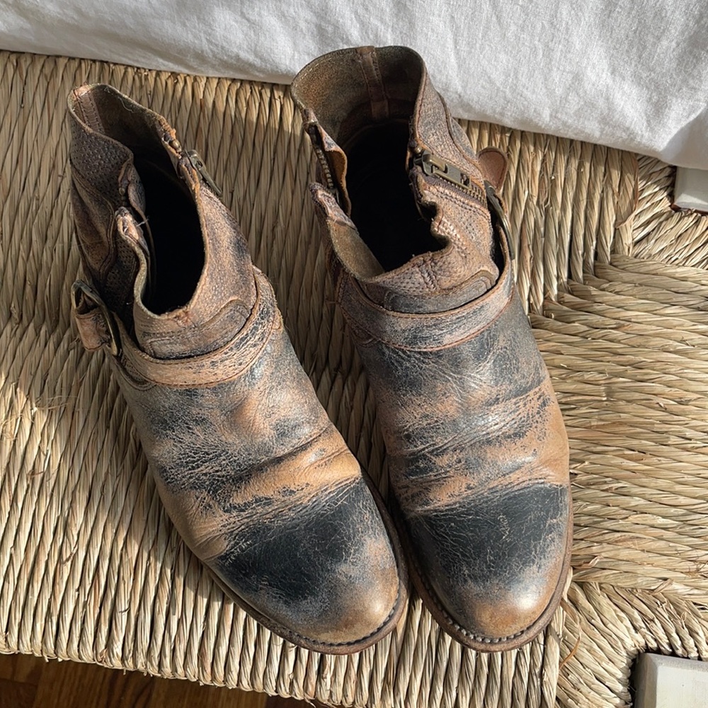 Bed Stu Leather Booties